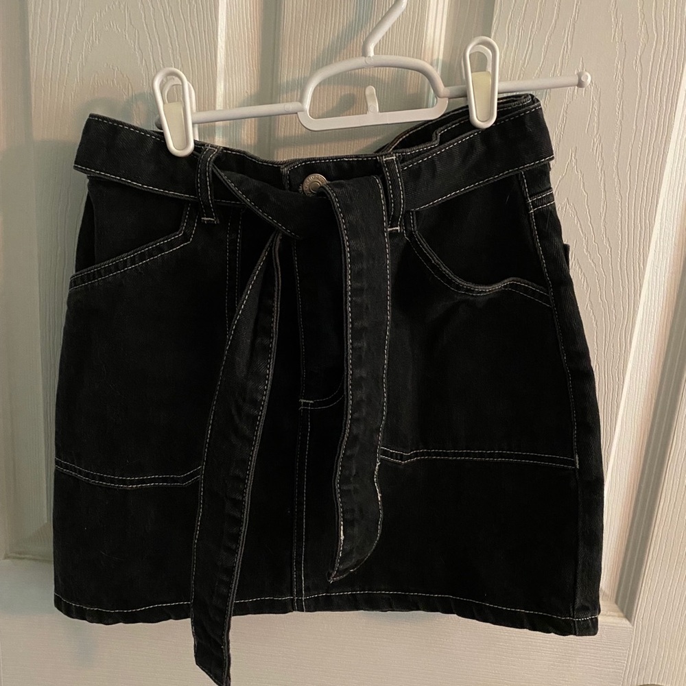 forever 21 jean skirt